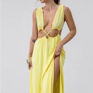 Luna B. Infinity Maxi Summer Sexy Vacation Maxi Dress Size Small